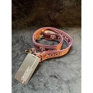 Desden Texas A&M Aggies Patterned 1.5" Purse Strap NWT!